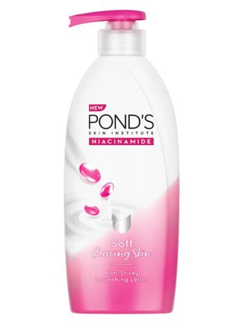 POND'S Niacinamide Nourishing Body Lotion for Radiant Skin - Hydrating & Brightening Formula