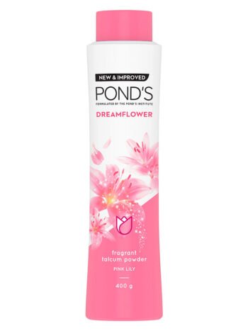 POND'S Dreamflower Fragrant Talcum Powder with Vitamin B3 - 400gm | Best Talcum Powder for Freshness