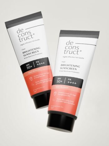 SPF 50+ Fluid Brightening Sunscreen Combo - Prevents Tanning & Enhances Skin Radiance
