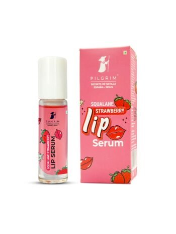 Hydrating Squalane Strawberry Lip Serum for Soft, Smooth Lips