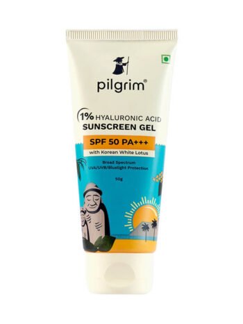 SPF 50 PA+++ Hyaluronic Acid Sunscreen Gel - 1% Hydrating Formula for Ultimate UV Protection