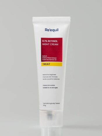 0.1% Retinol Night Cream for Youthful Skin - Anti-Aging Moisturizer