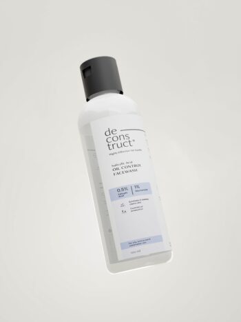Oil Control Face Wash for Oily Skin - 0.5% Salicylic Acid & 1% Niacinamide for Clear Skin
