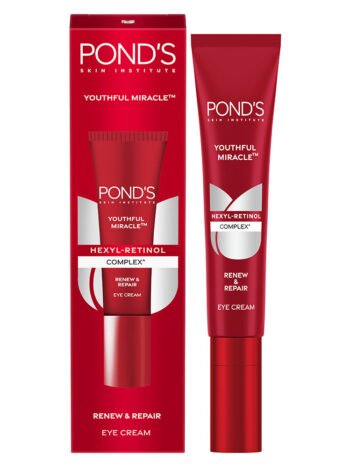 POND'S Youthful Miracle Hexyl Retinol Eye Cream for Renewing & Repairing Dark Circles and Fine Lines