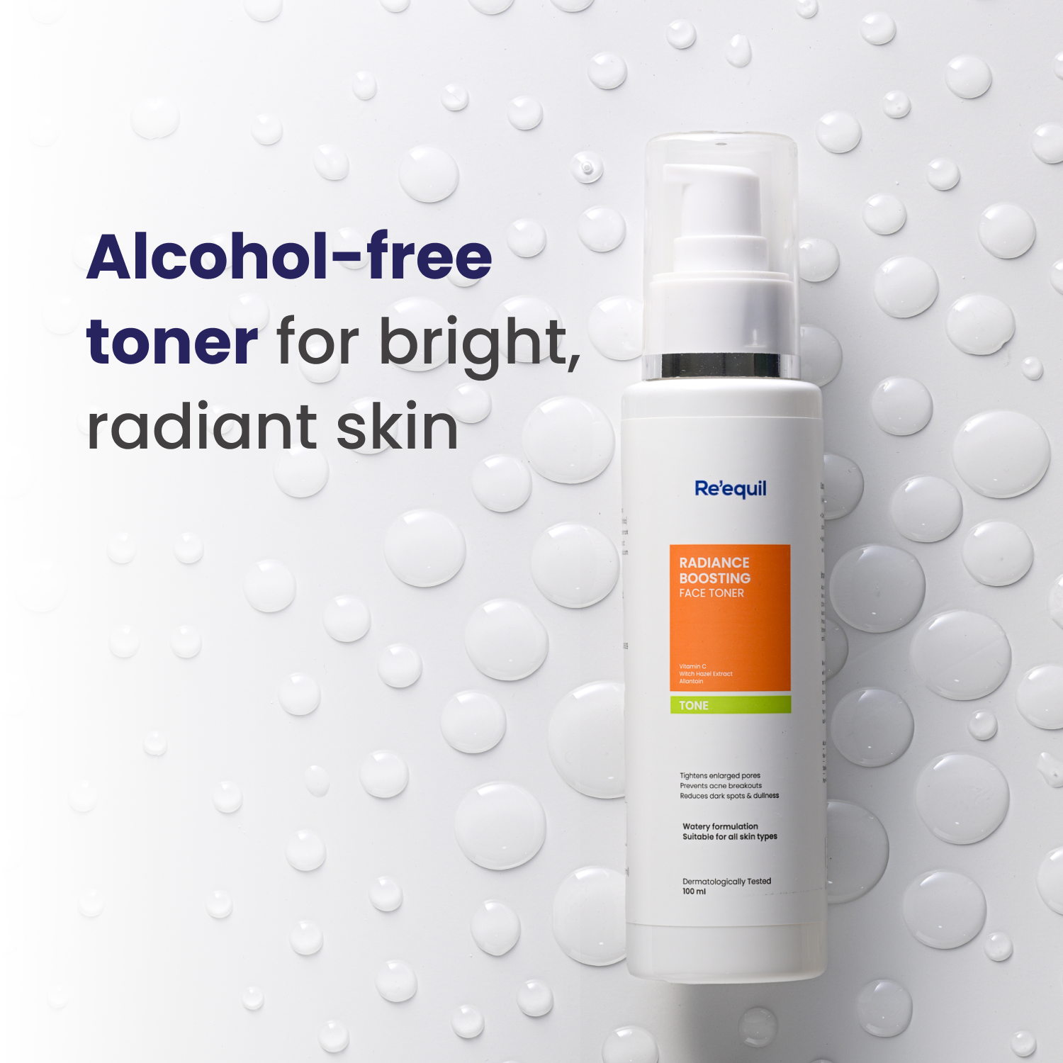 Application of Vitamin C Toner