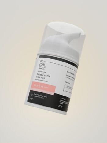 High-Performance Invisible Water Sunscreen SPF 50 with Advanced Encapsulated UV Filter Technology