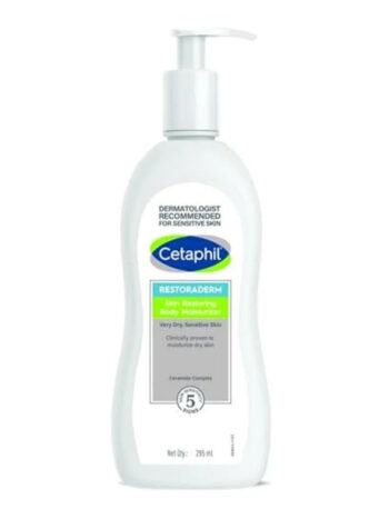 Cetaphil RestoraDerm Skin Restoring Body Moisturizer - Hydrating Body Lotion for Dry Skin (295ml)