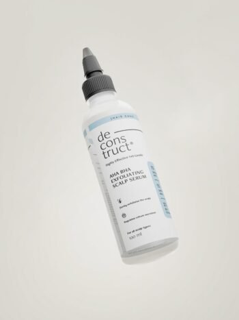 Exfoliating Scalp Serum with AHA BHA - 1% Salicylic Acid, 1% Lactic Acid & 2% Zinc Complex for Healthy Scalp