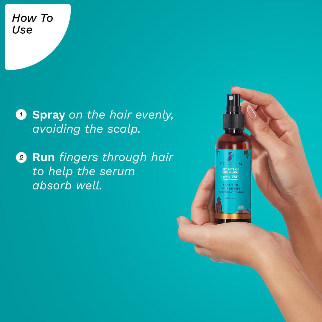 How to Use Argan Oil Hair Serum