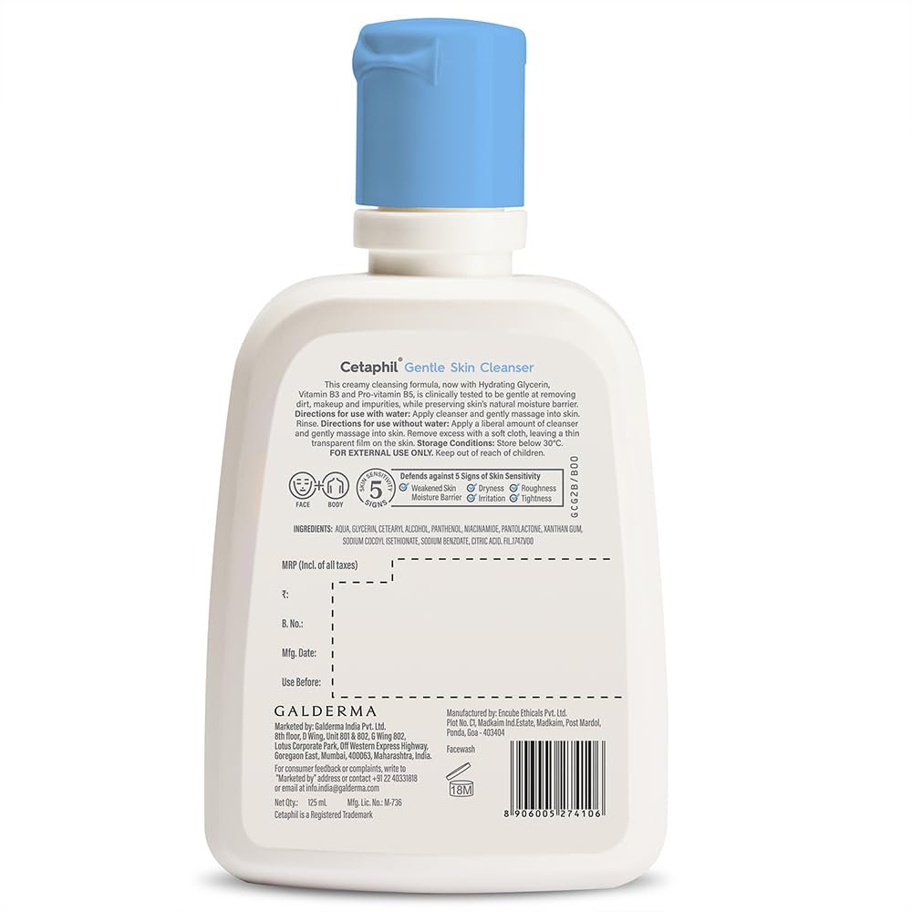 Hydrated Skin with Cetaphil