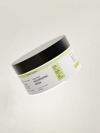 Revitalizing Scalp & Hair Nourishing Mask with 0.1% Biotin, 0.5% Vitamin F, and 2% Shea Butter for Healthy Hair Growth