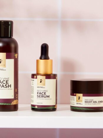 Anti-Aging Skincare Kit with French Red Vine Extract for Youthful Skin