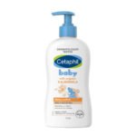 Cetaphil Baby Daily Lotion with Organic Calendula - Nourishing Moisturizer for Baby Skin (400ml)