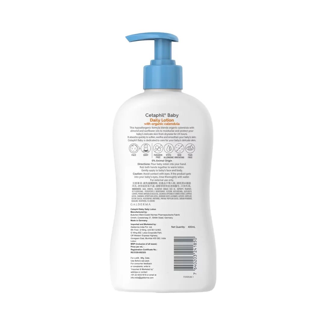 Cetaphil Baby Daily Lotion Application