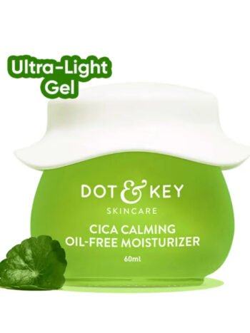 Dot & Key Cica Niacinamide Oil-Free Face Moisturizer for Acne Prone & Oily Skin with Ceramides - 60ml