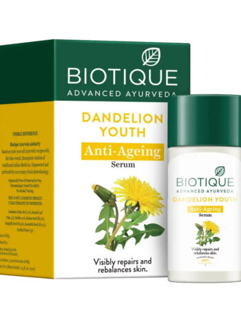 Biotique Dandelion Youth Anti-Ageing Serum for Radiant Skin - 40ml