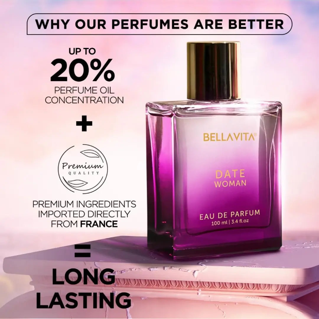 DATE Woman Eau De Parfum on Display