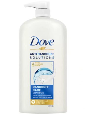 Dove Anti-Dandruff Shampoo for Dry, Itchy & Flaky Scalp - 1L (Effective Dandruff Treatment)