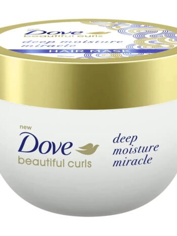 Dove Beautiful Curls Deep Moisture Hair Mask for Curly Hair - Miracle Floral Fragrance (300ml) | Hydrating Treatment for Curly Hair