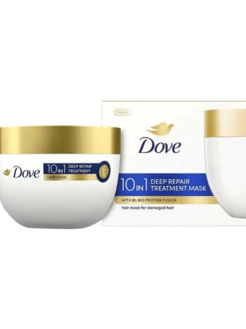Dove 10-In-1 Deep Repair Treatment Hair Mask for Damaged Hair - Nourishing Hair Care (300 ml)
