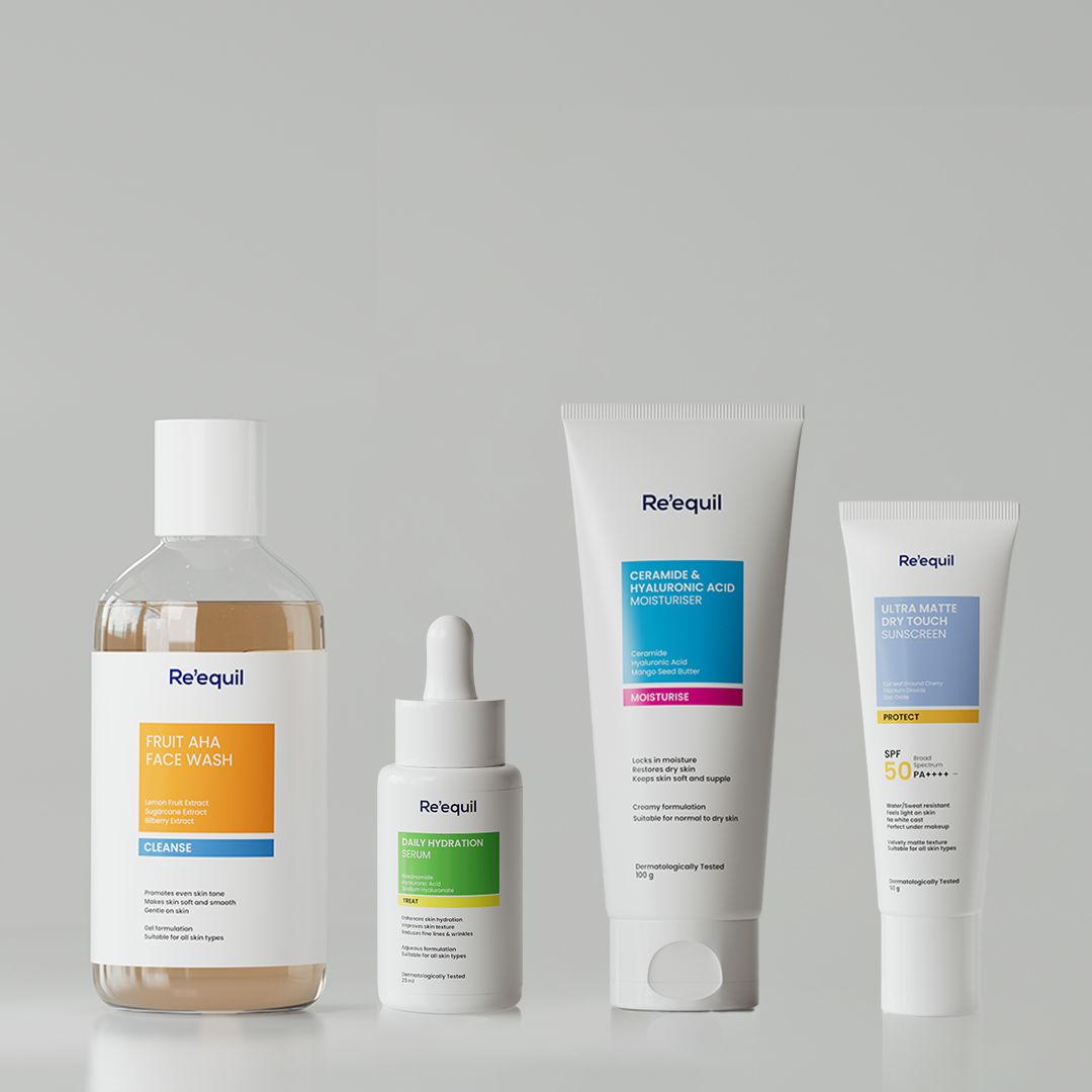 Cleansing, Toning, and Moisturising Regime for Dry Skin
