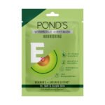 POND'S Vitamin E Nourishing Sheet Mask with 100% Natural Avocado - Hydrating Face Mask for Glowing Skin