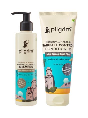 Redensyl & Anagain Hair Fall Control Shampoo and Conditioner Combo for Thicker, Healthier Hair