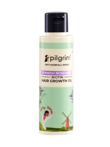 Spanish Rosemary Biotin Hair Growth Oil for Thicker, Healthier Hair