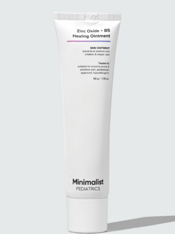 Zinc Oxide and B5 Healing Ointment for Skin Repair and Protection