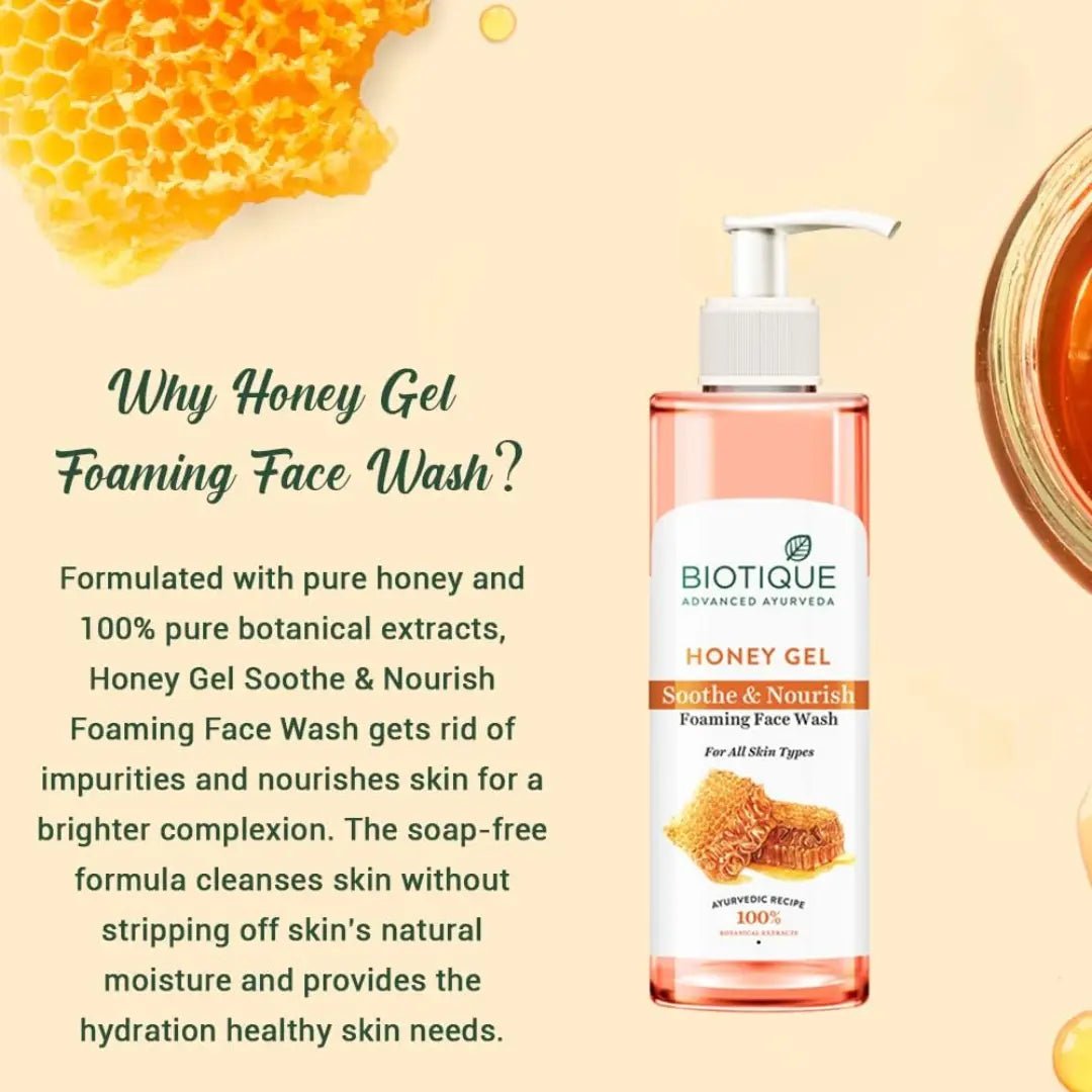Honey Gel Face Wash Ingredients