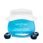 DOT & KEY 72Hr Hydrating Gel Moisturizer with Probiotics, Hyaluronic Acid, Kombucha & Rice Water - Lightweight Oil-Free Face Moisturizer (60ml)