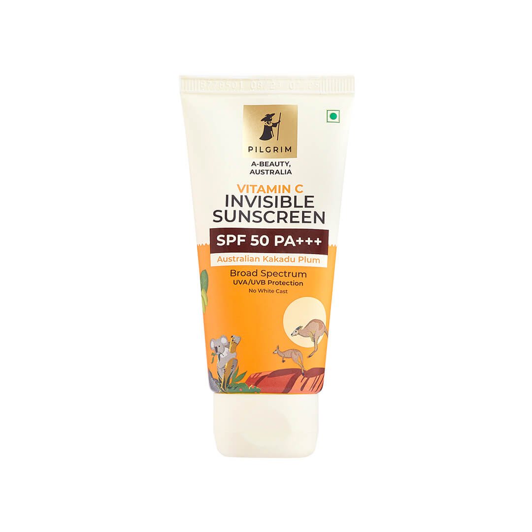 Vitamin C Invisible Sunscreen - White Background