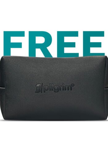 Stylish Black Makeup Pouch - Premium Cosmetic Organizer