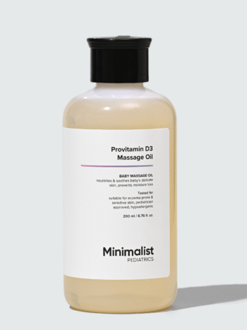 Provitamin D3 Massage Oil for Relaxation and Skin Nourishment