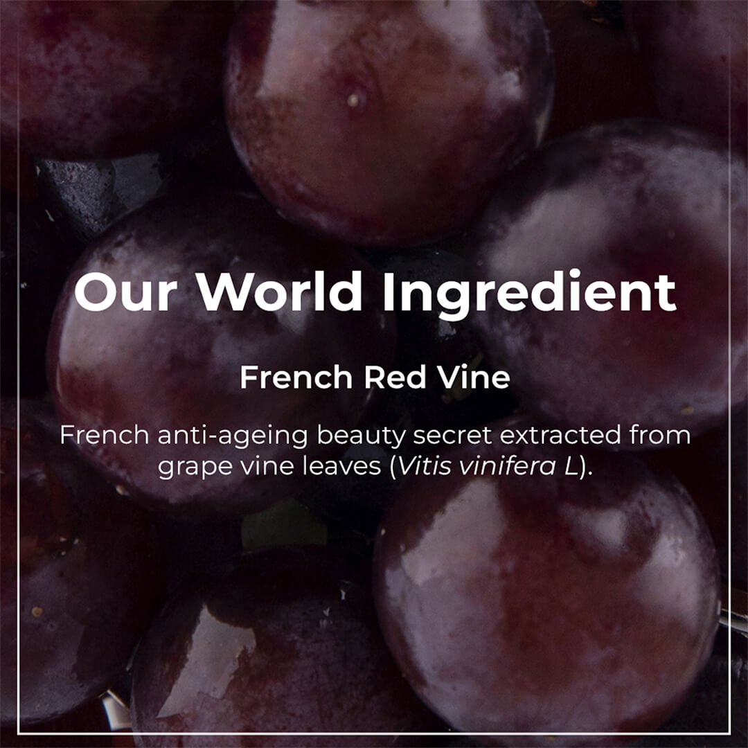 Hero Ingredients of Red Vine Face Cream