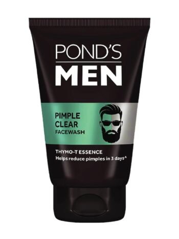 POND'S Men Pimple Clear Facewash with Thymo-T Essence for Acne Treatment, 100g