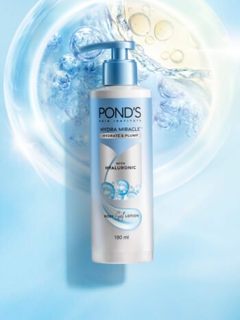 POND'S Hydra Miracle Hyaluronic Gel Body Lotion - Hydrate & Protect Skin with 1% HYA-NIA Complex for Deep Moisture