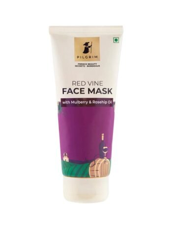 Red Vine Face Mask with Mulberry & Rosehip Oil for Glowing Skin