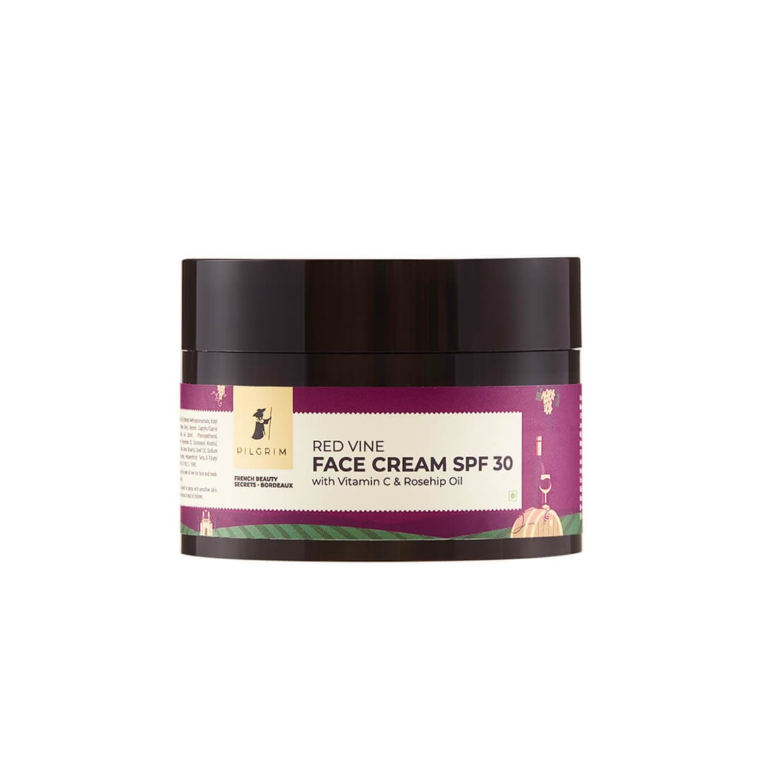 Red Vine Face Cream SPF 30 - White Background