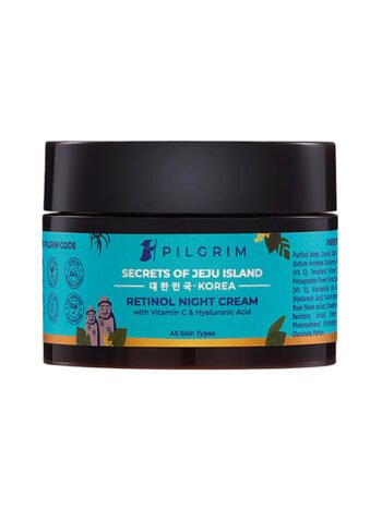 Anti-Aging Retinol Night Cream with Vitamin C & Hyaluronic Acid for Youthful Skin