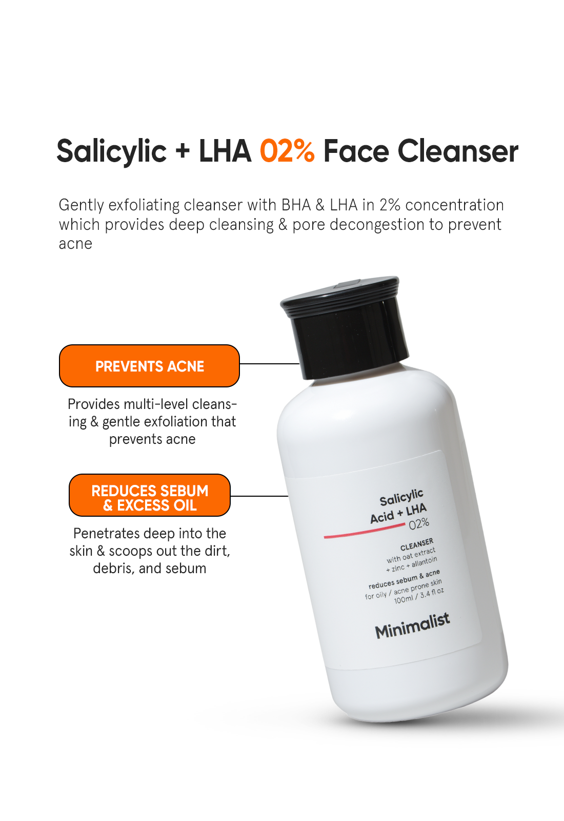 Salicylic Acid Cleanser in Use