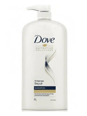 Dove Intense Repair Shampoo for Dry & Damaged Hair - 1 Ltr | Best Shampoo for Repairing Damaged Hair
