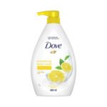 Dove Energising Body Wash with Refreshing Lemon Scent & Vitamin C for Revitalized Skin