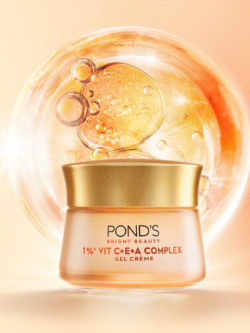 POND'S Bright Beauty Vitamin C, E, and A Gel Crème - 1% Brightening Moisturizer
