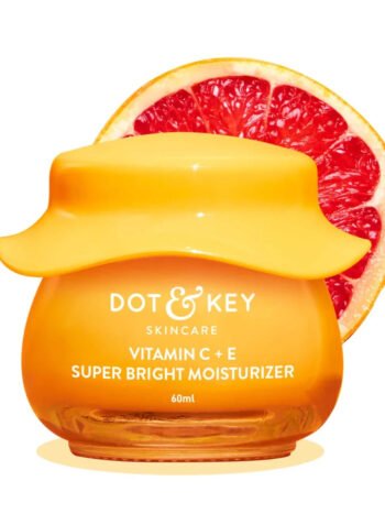 Dot & Key Vitamin C + E Sorbet Super Bright Face Moisturizer | Brightening Vitamin C Moisturizer for Glowing Skin (60ml)