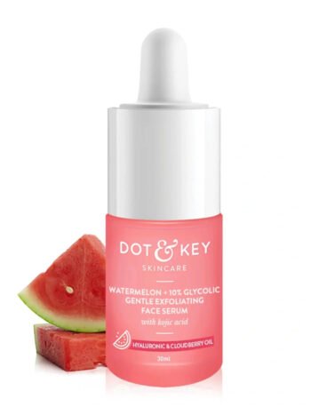 Dot & Key Watermelon 10% Glycolic Exfoliating Face Serum for Radiant Skin (30ml) - Gentle Exfoliator