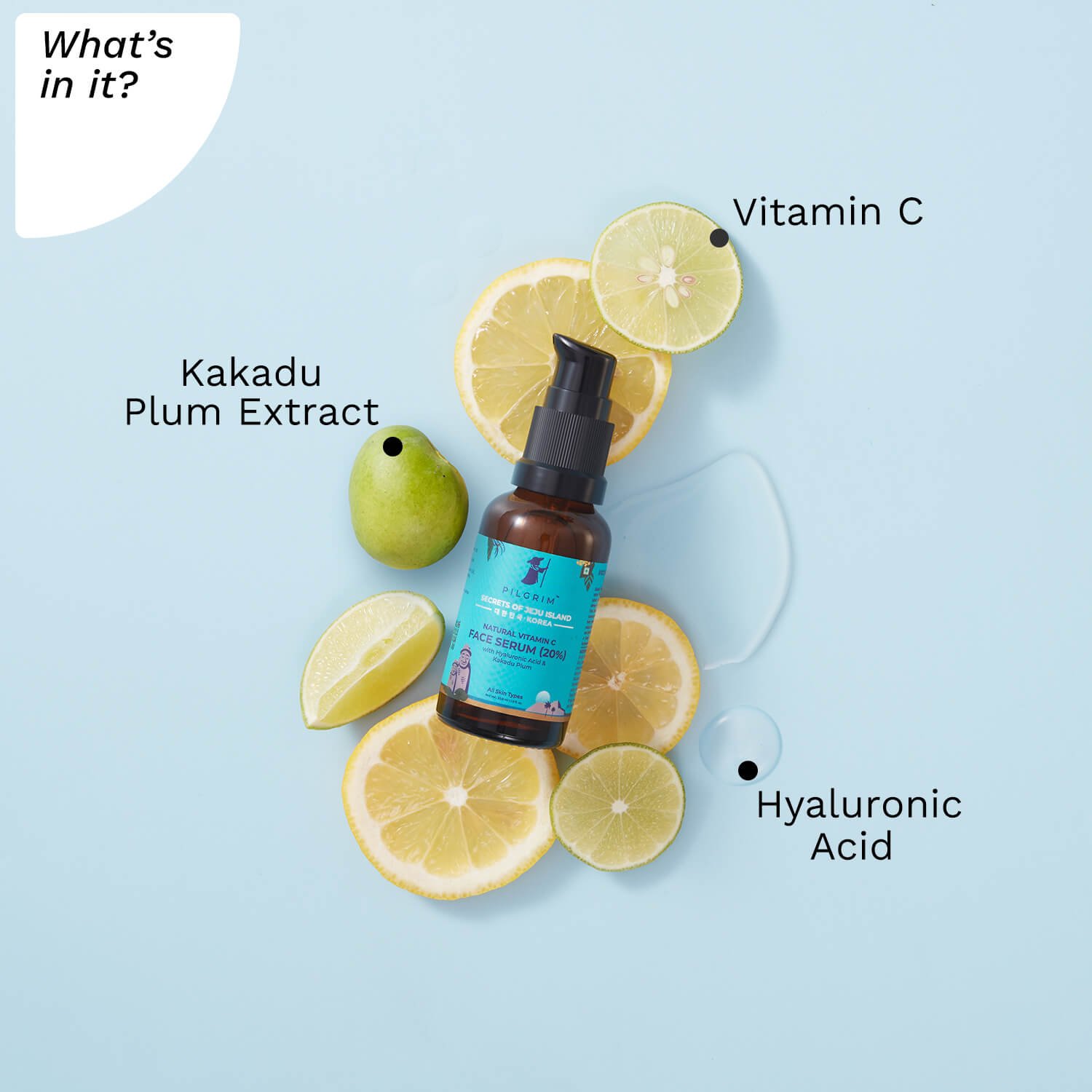 Ingredients of Vitamin C serum