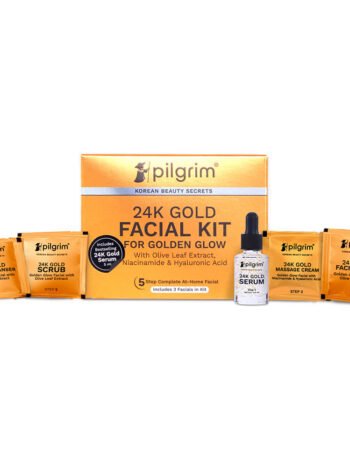 24K Gold Facial Kit for Radiant Skin - Achieve a Golden Glow