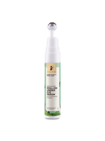 Hydrating Squalane Roll-On Under Eye Serum for Dark Circles and Puffiness