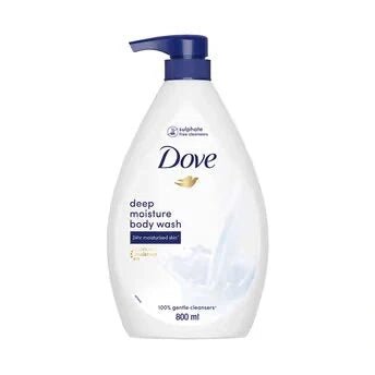 Dove Deep Moisture Body Wash - Hydrating Moisturizing Body Wash for Soft, Smooth Skin - 800ml